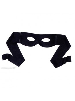 Masque loup de Zorro avec bandeau pas cher : Accessoires déguisement Zorro