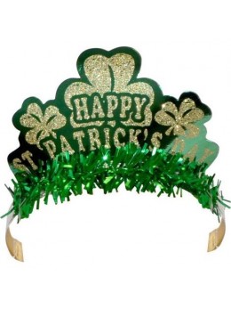 Tiare décorée Saint Patrick | Fêtes en folie