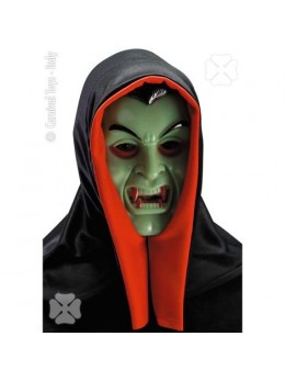 Masque rigide cagoule vampire fluo | Fêtes en folie