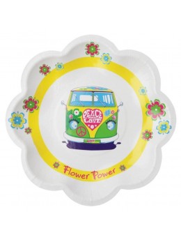 10 assiettes hippie