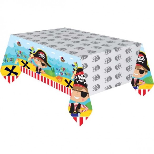 Nappe Plastique Anniversaire Pirate