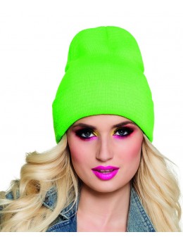 Bonnet fluo vert