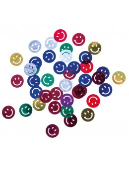 Sachet confetti de table smiley