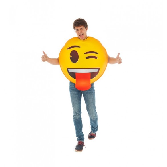 Deguisement Emoji Clin D Oeil Deguisement Humoristique Geek