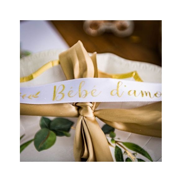 RUBAN SATIN BLANC – Bébé 9 & Bébé Cash Mende