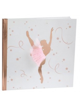 Livre d'or ballerine rose