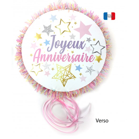 Pinata Joyeux Anniversaire Licorne Pas Cher Decoration De Fetes