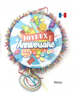 Pinata Joyeux Anniversaire Decoration De Fete Fete En Folie