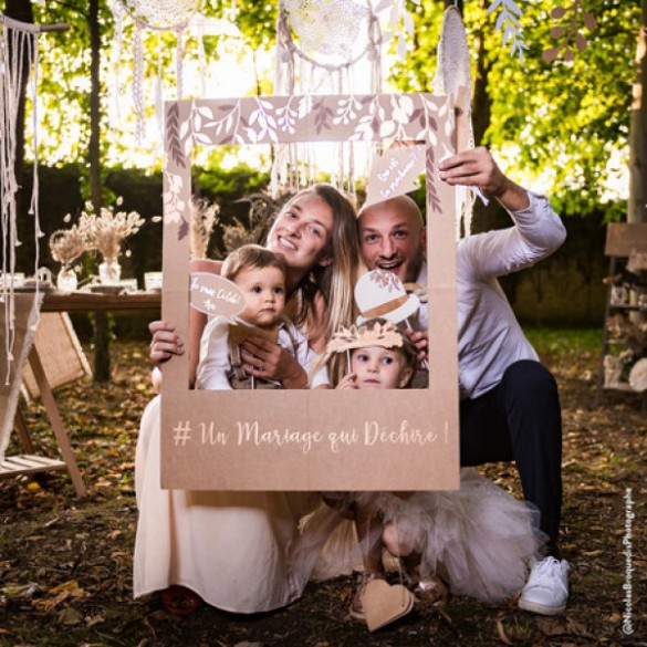 Kit Photobooth Mariage Cadre Animation Mariage