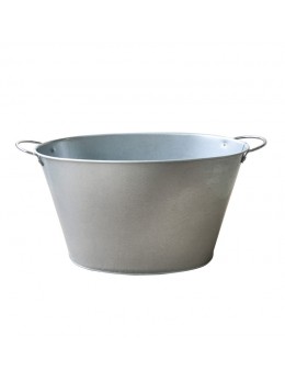 Bassine en zinc 15l