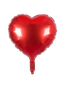 Ballon coeur rouge 45cm