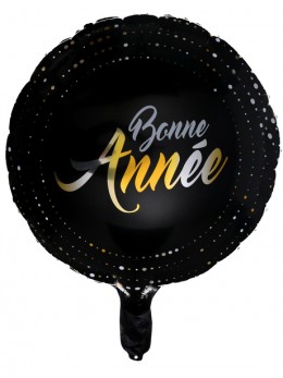 Ballon métallique "Bonne année"