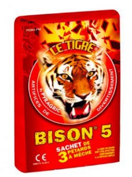 PAQUET 3 PETARDS BISON N°5