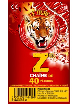 PETARD TIGRE 40 COUPS