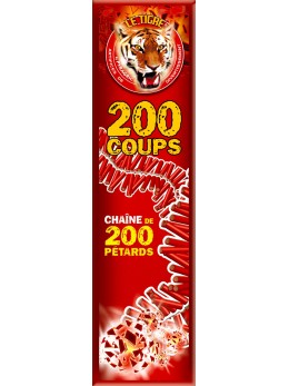 PETARD TIGRE 200 COUPS