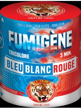 Fumigène à poser tricolore 3mn