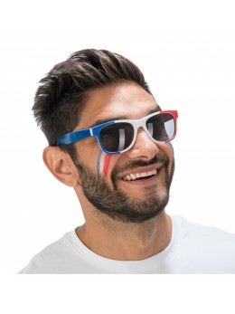 Lunettes supporter tricolore