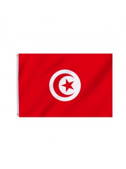 Drapeau Tunisie 90cm x 150cm