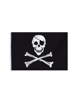 Drapeau pirate tissu 90cm par 150cm