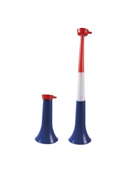 Trompette supporter tricolore 59cm