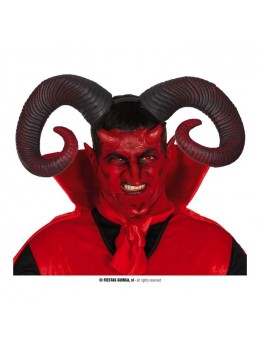 Cornes diable rouge et noir