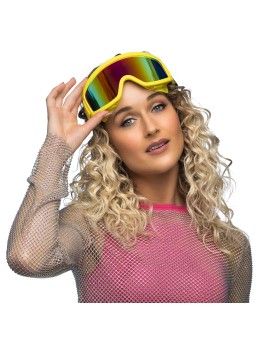 Lunettes party ski jaune