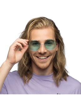 Lunettes Big hippie verte