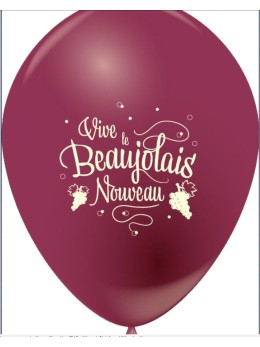 10 Ballons Beaujolais nouveau