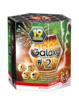 Feu d'artifices Galaxy 2  25s