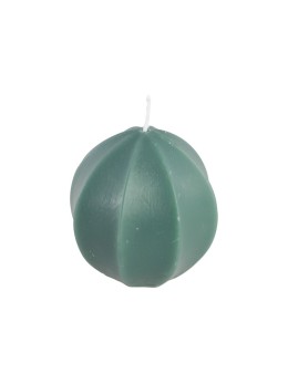 Bougie carambole vert olive 7.5cm