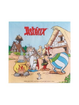 20 Serviettes papier Asterix