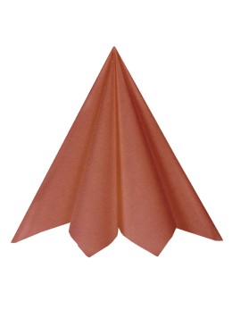 20 Serviettes intissé terracotta