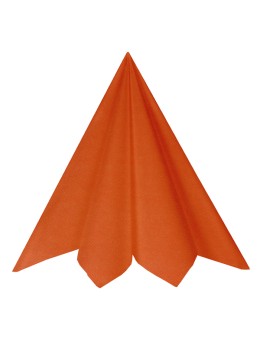 20 Serviettes intissé orange