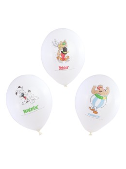 6 Ballons latex Asterix et cie