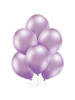 8 Ballons améthyste glossy