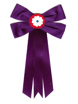 Cocarde calade violette