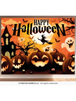 Toile imprimée Halloween