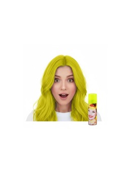 Laque à cheveux jaune
