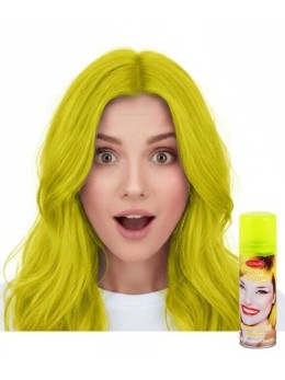 Laque à cheveux jaune