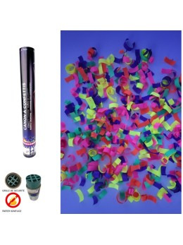 Canon à confetti multicolore 40cm