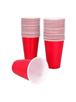 40 Gobelets américains rouge 53cl