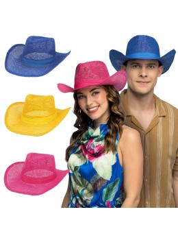 Pack 3 chapeaux cowboy Sunny
