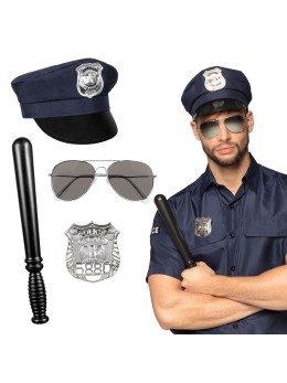 Set déguisement accessoires police