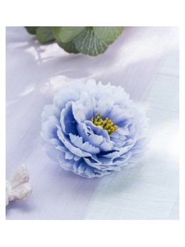 4 pivoines 9cm lavande