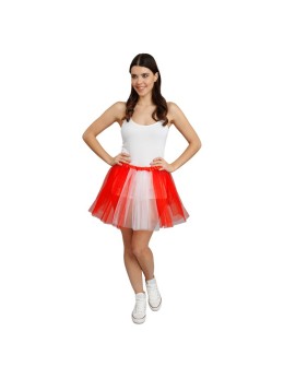 Tutu pour Déguisement Supporter rouge et blanc