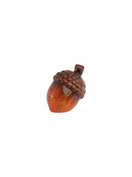 Gland Terre Cuite Brun 7cm - Décoration de Table Festive