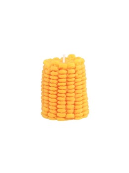 Bougie Épi de Maïs Jaune Festive 6,5cm