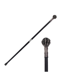Canne Squelette Main Noire 93cm