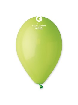 10 Ballons vert clair 30cm