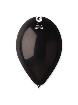10 Ballons noir 30cm